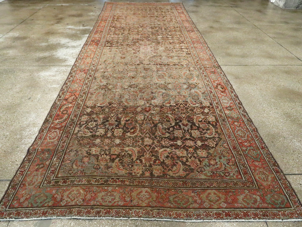 Vintage Persian Malayer Gallery Carpet, No.21562 - Galerie Shabab