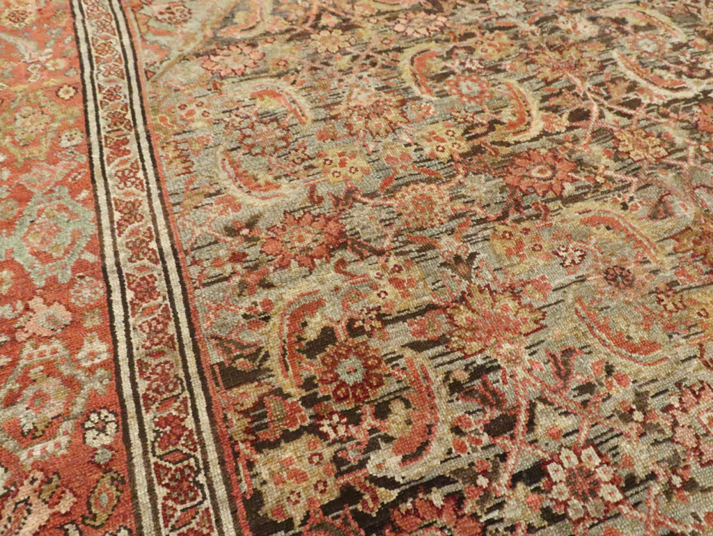 Vintage Persian Malayer Gallery Carpet, No.21562 - Galerie Shabab