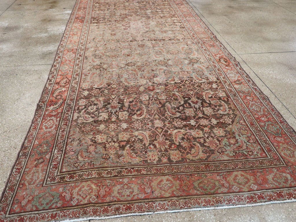 Vintage Persian Malayer Gallery Carpet, No.21562 - Galerie Shabab