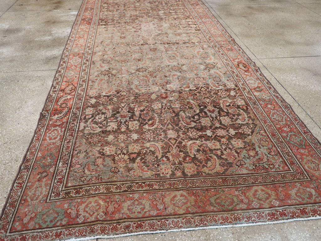Vintage Persian Malayer Gallery Carpet, No.21562 - Galerie Shabab