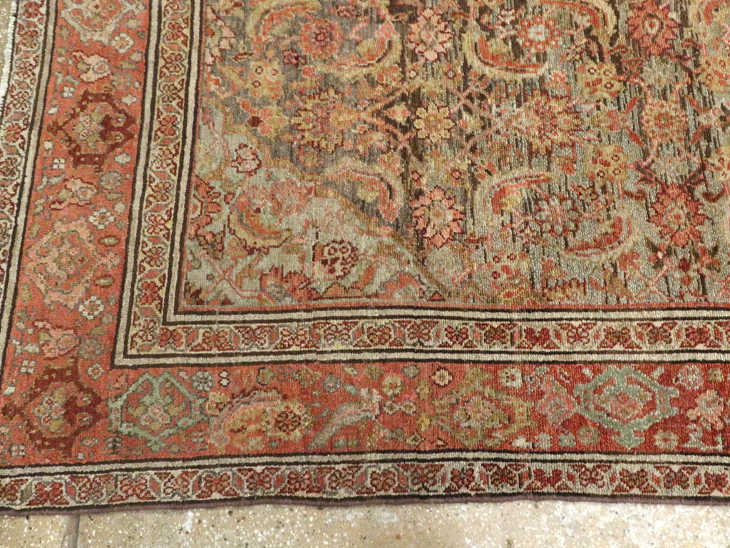 Vintage Persian Malayer Gallery Carpet, No.21562 - Galerie Shabab