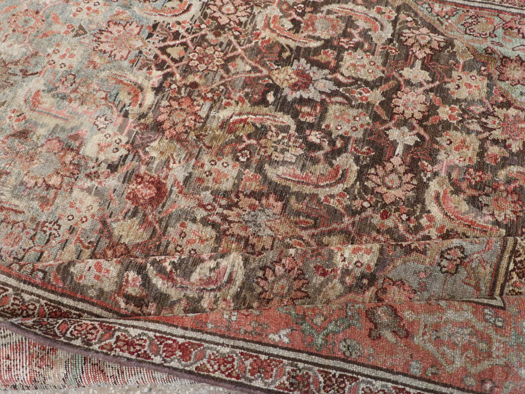 Vintage Persian Malayer Gallery Carpet, No.21562 - Galerie Shabab