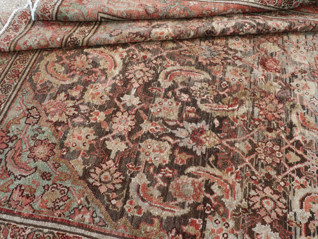 Vintage Persian Malayer Gallery Carpet, No.21562 - Galerie Shabab