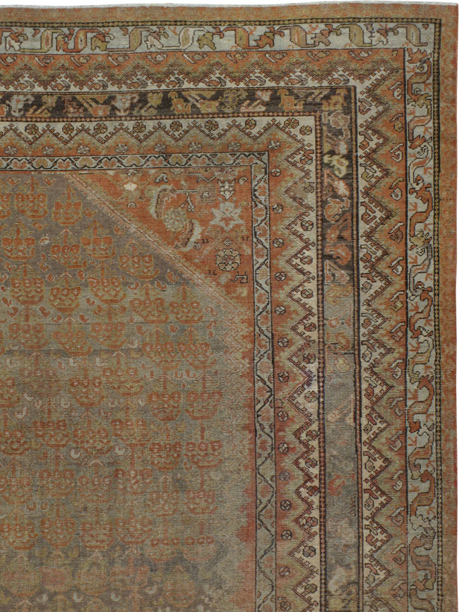 Antique Malayer Carpet, No.21565 - Galerie Shabab