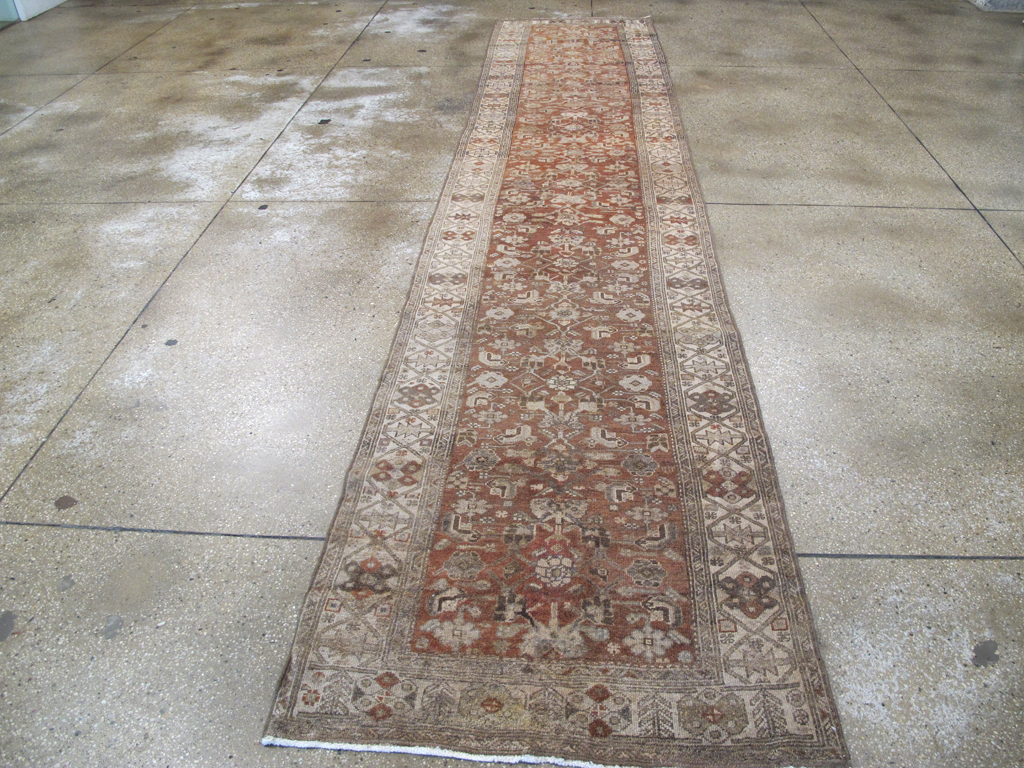 Vintage Persian Malayer Runner, No.21566 - Galerie Shabab
