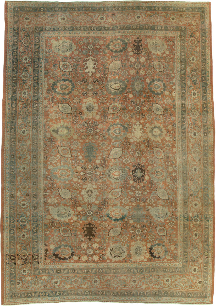 Antique Persian Tabriz Carpet, No.21568 - Galerie Shabab