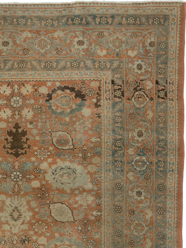 Antique Persian Tabriz Carpet, No.21568 - Galerie Shabab