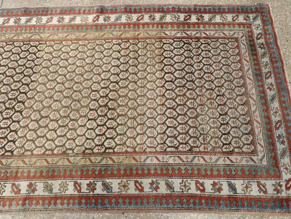 Antique Persian Northwest Runner, No.21571 - Galerie Shabab
