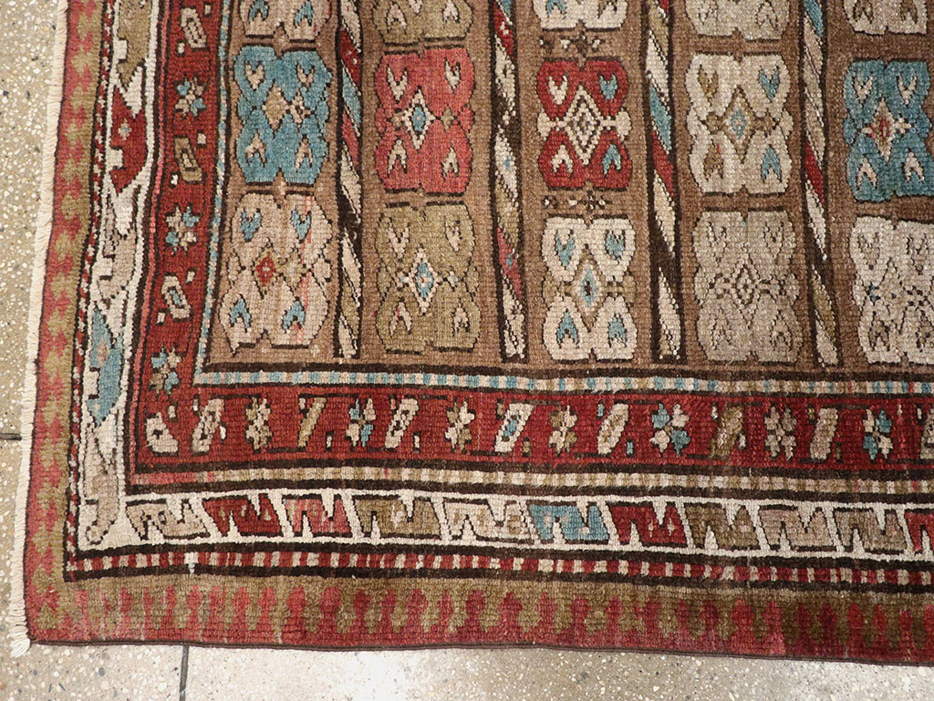 Antique Persian Kurdish Runner, No.21572 - Galerie Shabab