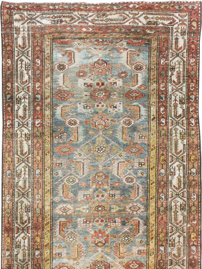 Vintage Persian Malayer Runner, No.21574 - Galerie Shabab
