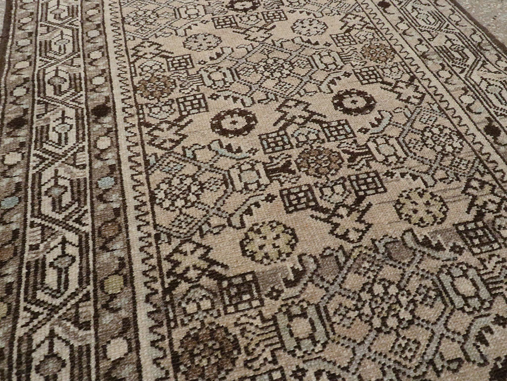 Vintage Persian Malayer Long Runner, No.21580 - Galerie Shabab