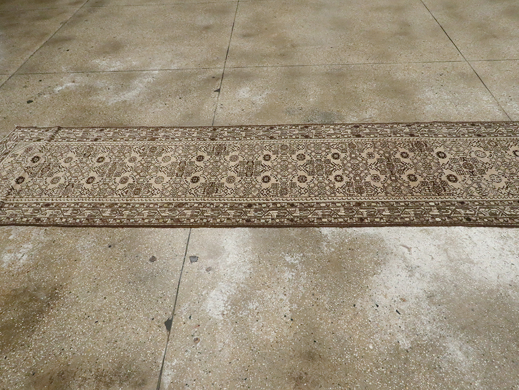 Vintage Persian Malayer Long Runner, No.21580 - Galerie Shabab