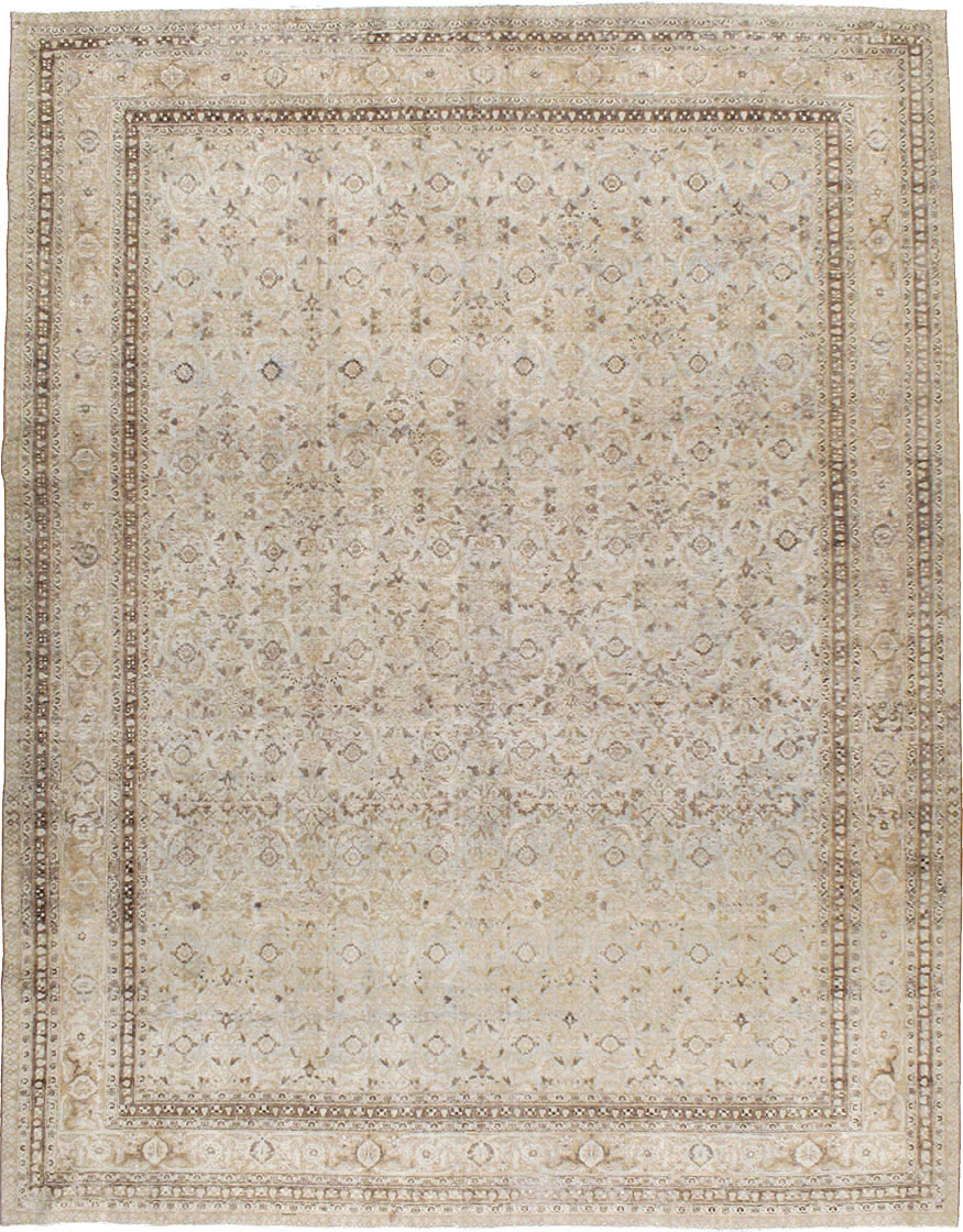 Antique Persian Tabriz Carpet, No.21582 - Galerie Shabab