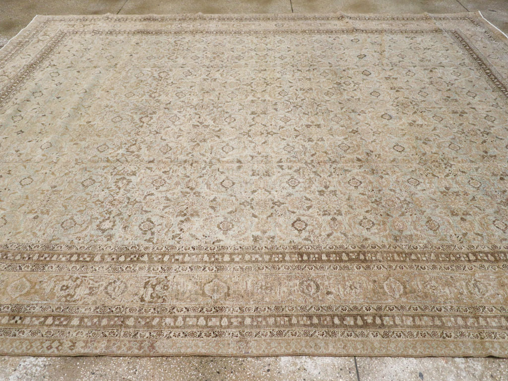 Antique Persian Tabriz Carpet, No.21582 - Galerie Shabab