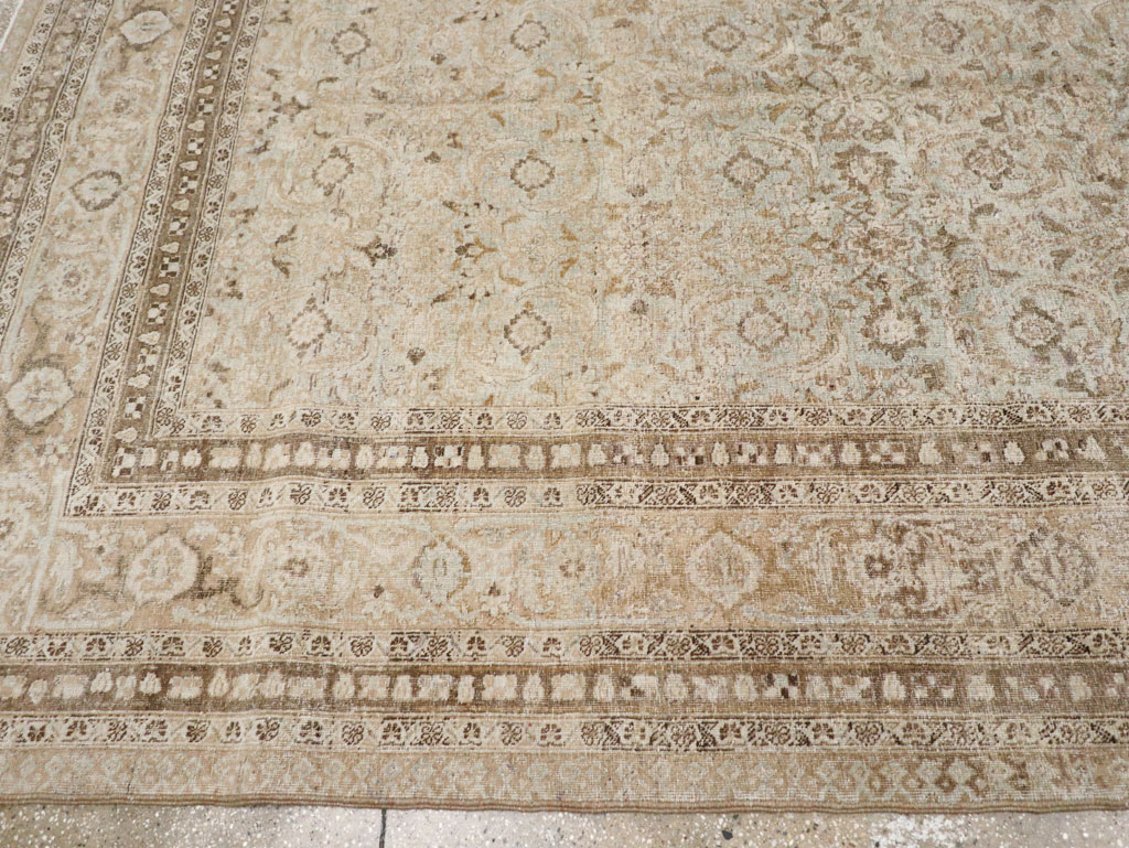 Antique Persian Tabriz Carpet, No.21582 - Galerie Shabab