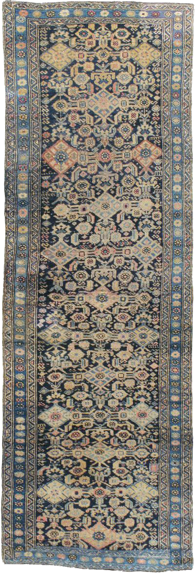 Antique Persian Kurdish Runner, No.21583 - Galerie Shabab