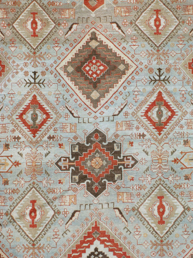 Antique Persian Tabriz Carpet, No.21584 - Galerie Shabab