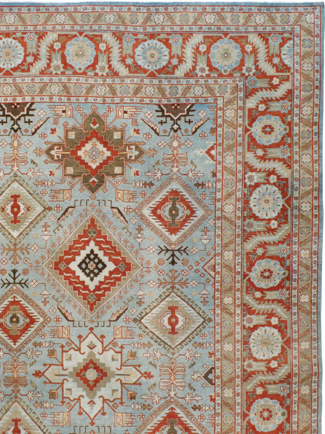 Antique Persian Tabriz Carpet, No.21584 - Galerie Shabab