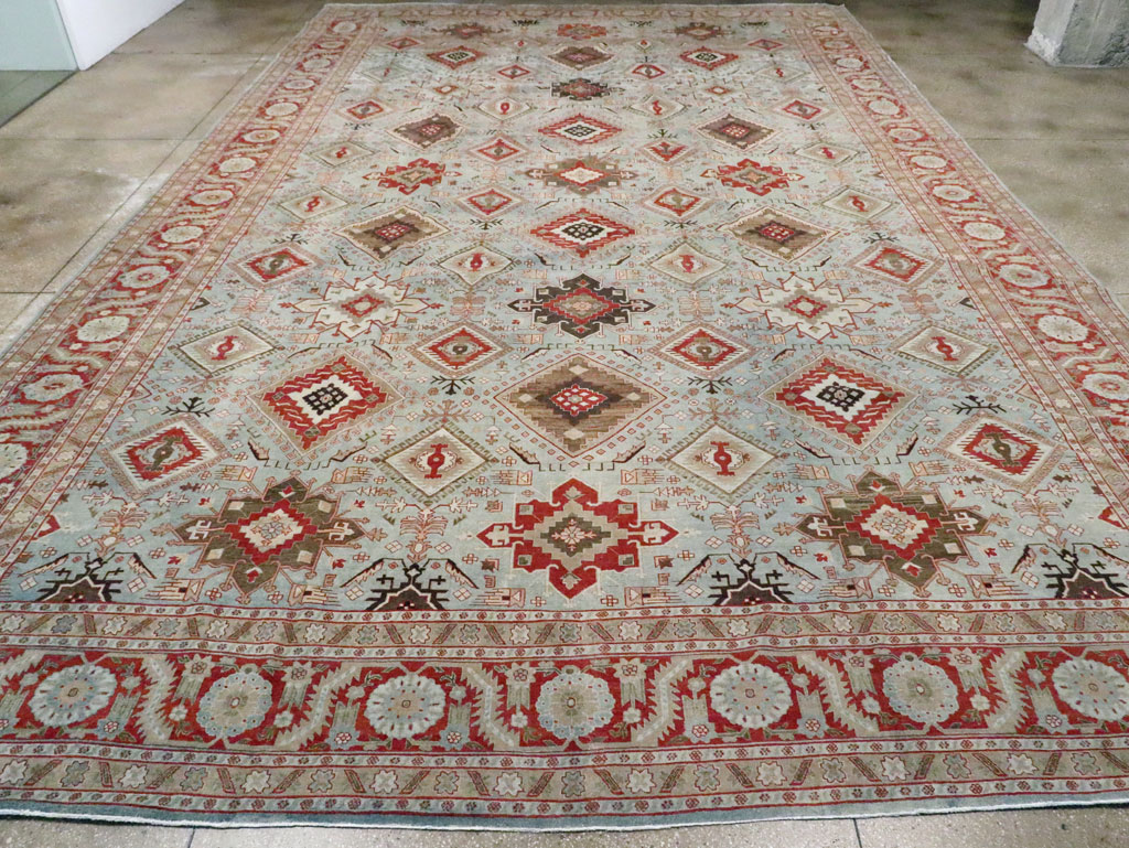 Antique Persian Tabriz Carpet, No.21584 - Galerie Shabab
