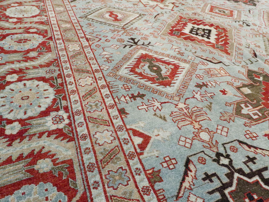 Antique Persian Tabriz Carpet, No.21584 - Galerie Shabab