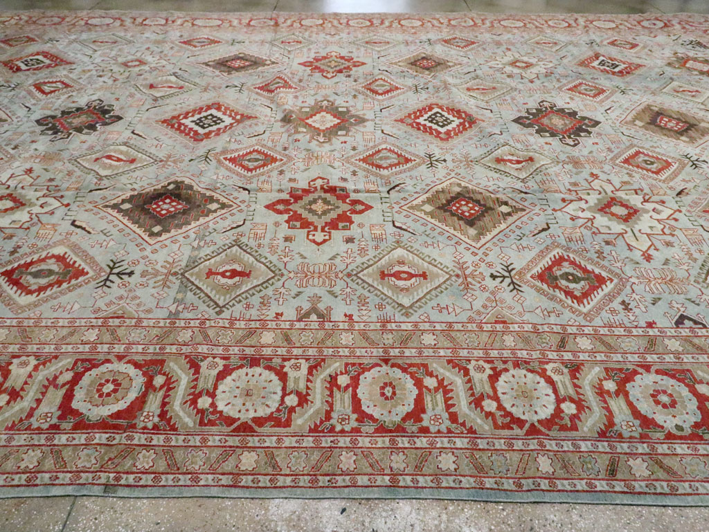 Antique Persian Tabriz Carpet, No.21584 - Galerie Shabab