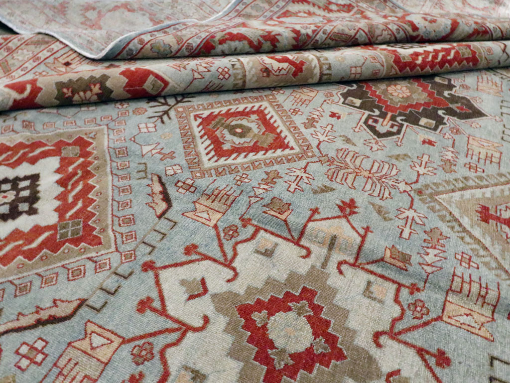 Antique Persian Tabriz Carpet, No.21584 - Galerie Shabab