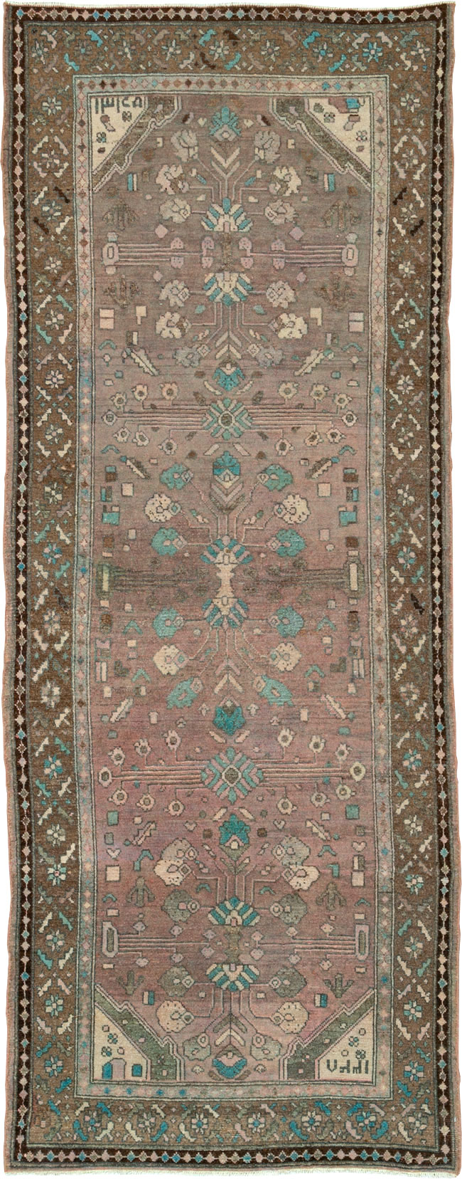 Vintage Persian Malayer Rug, No.21589 - Galerie Shabab
