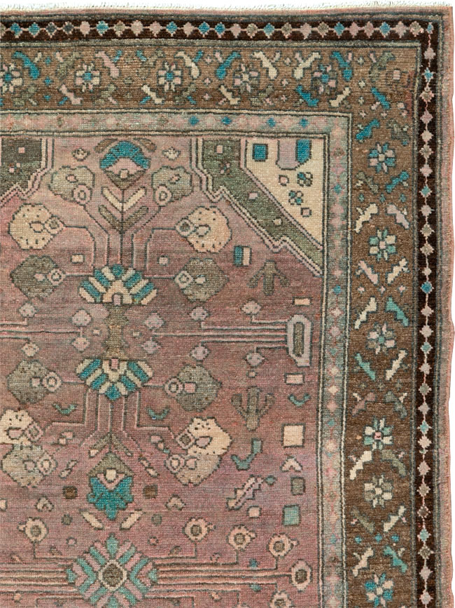 Vintage Persian Malayer Rug, No.21589 - Galerie Shabab