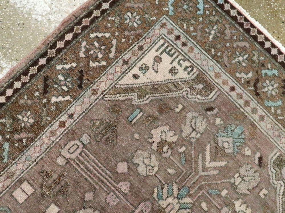 Vintage Persian Malayer Rug, No.21589 - Galerie Shabab