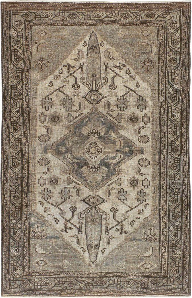 Vintage Persian Malayer Rug, No.21590 - Galerie Shabab