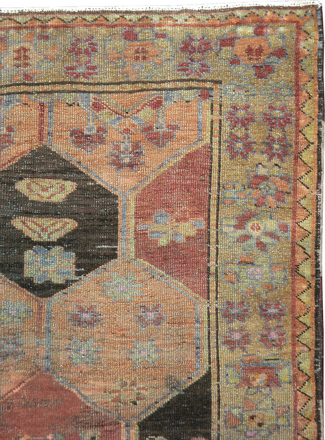 Antique Persian Kurdish Rug, No.21591 - Galerie Shabab