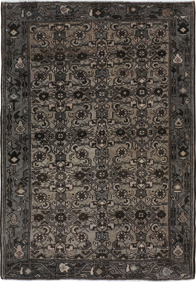 Vintage Persian Malayer Rug, No.21592 - Galerie Shabab