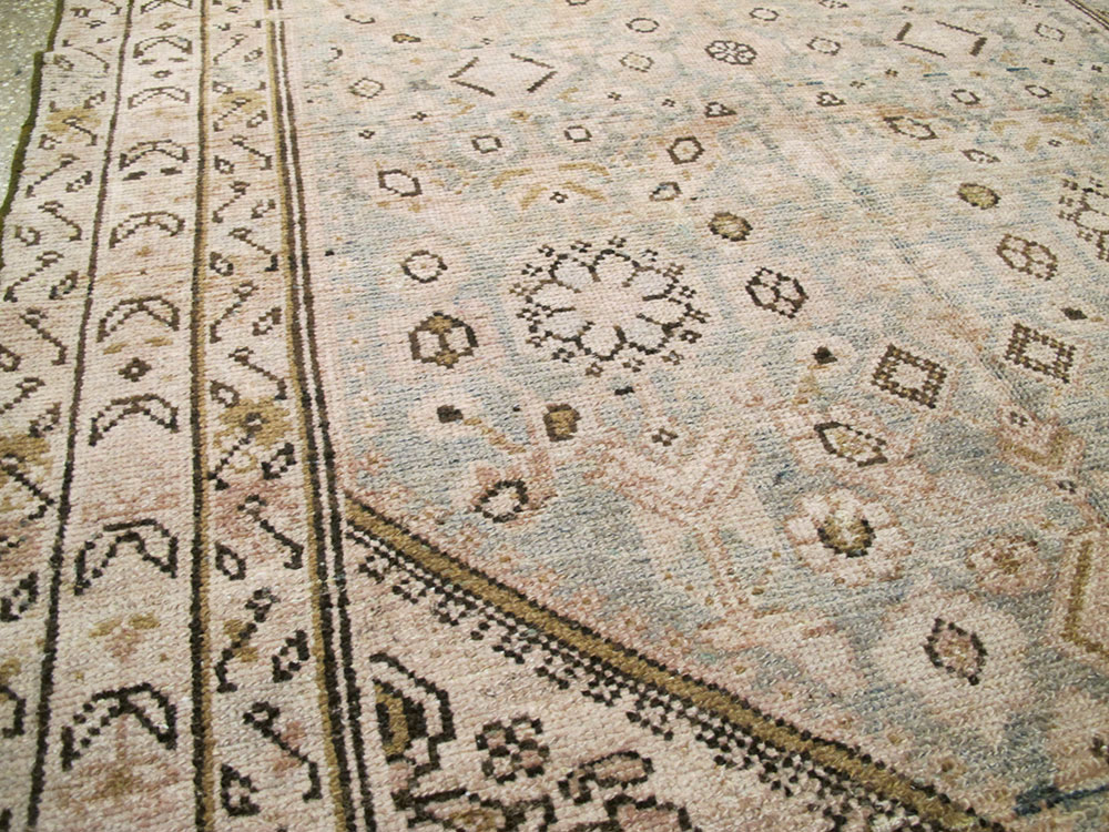Vintage Persian Malayer Gallery Rug, No.21595 - Galerie Shabab
