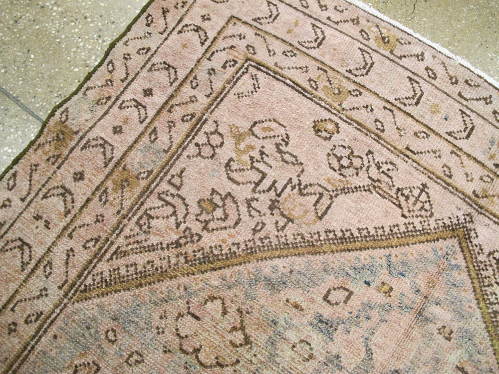 Vintage Persian Malayer Gallery Rug, No.21595 - Galerie Shabab
