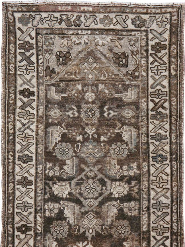 Vintage Persian Malayer Runner, No.21601 - Galerie Shabab
