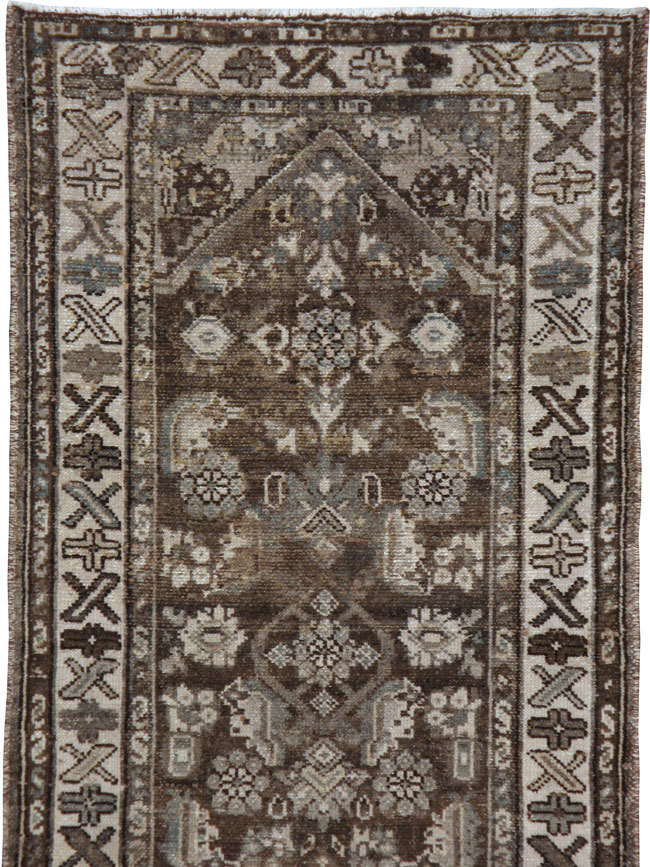 Vintage Persian Malayer Runner, No.21601 - Galerie Shabab