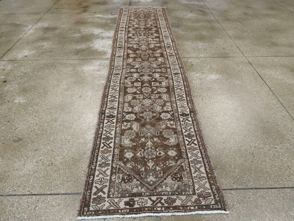 Vintage Persian Malayer Runner, No.21601 - Galerie Shabab