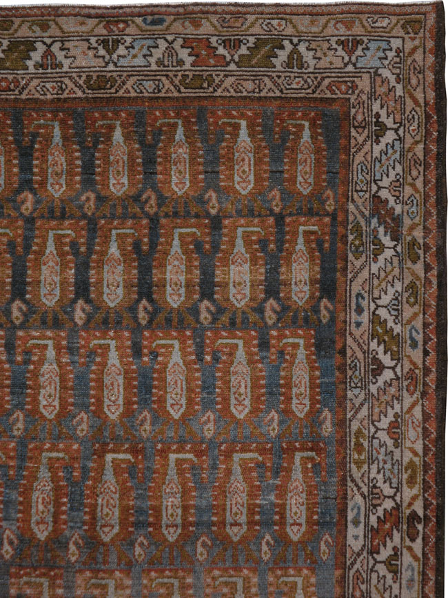 Vintage Persian Malayer Runner, No.21604 - Galerie Shabab