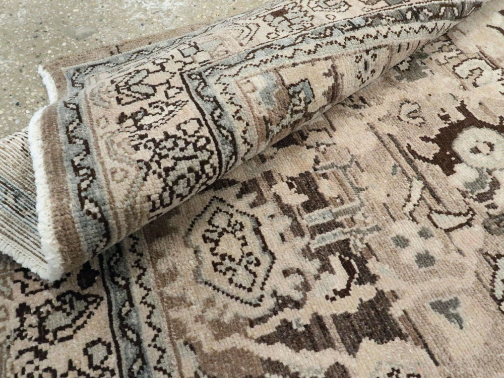 Vintage Persian Malayer Runner, No.21606 - Galerie Shabab
