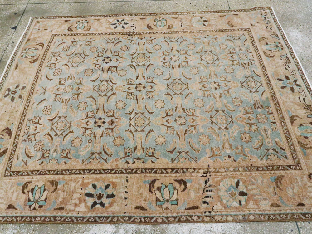 Vintage Persian Malayer Rug, No.21608 - Galerie Shabab