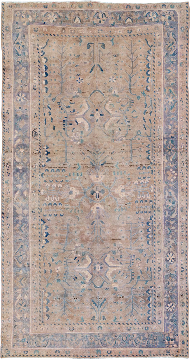 Vintage Persian Malayer Gallery Carpet, No.21609 - Galerie Shabab