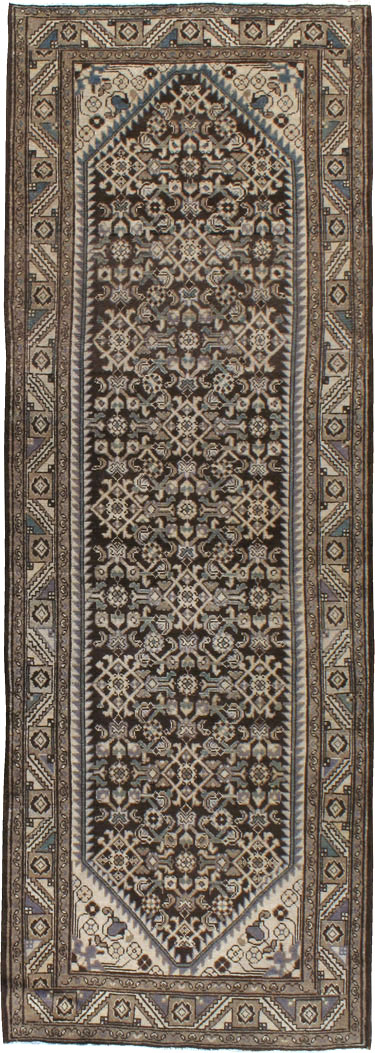 Vintage Persian Malayer Runner, No.21611 - Galerie Shabab