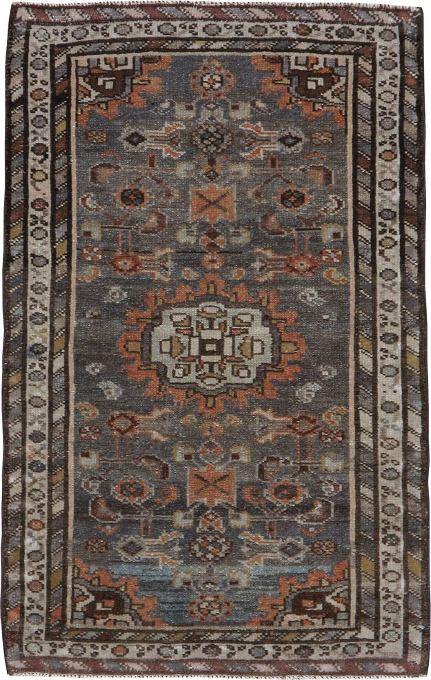 Vintage Persian Malayer Rug, No.21612 - Galerie Shabab