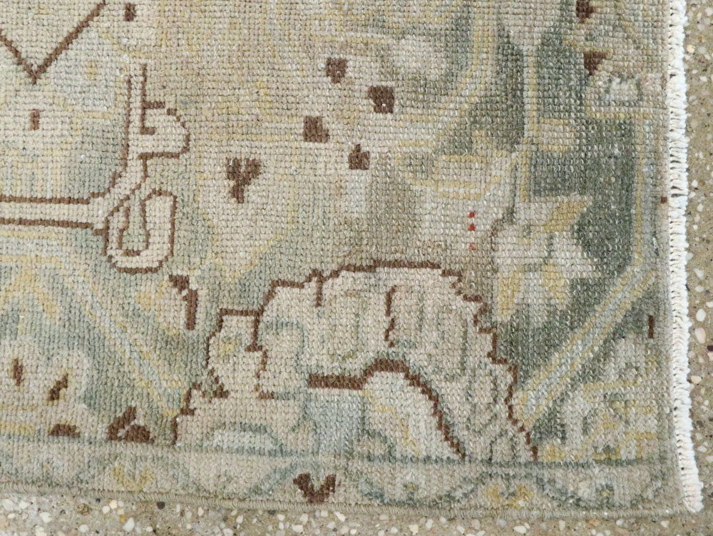 Vintage Persian Malayer Sampler Rug, No.21613 - Galerie Shabab