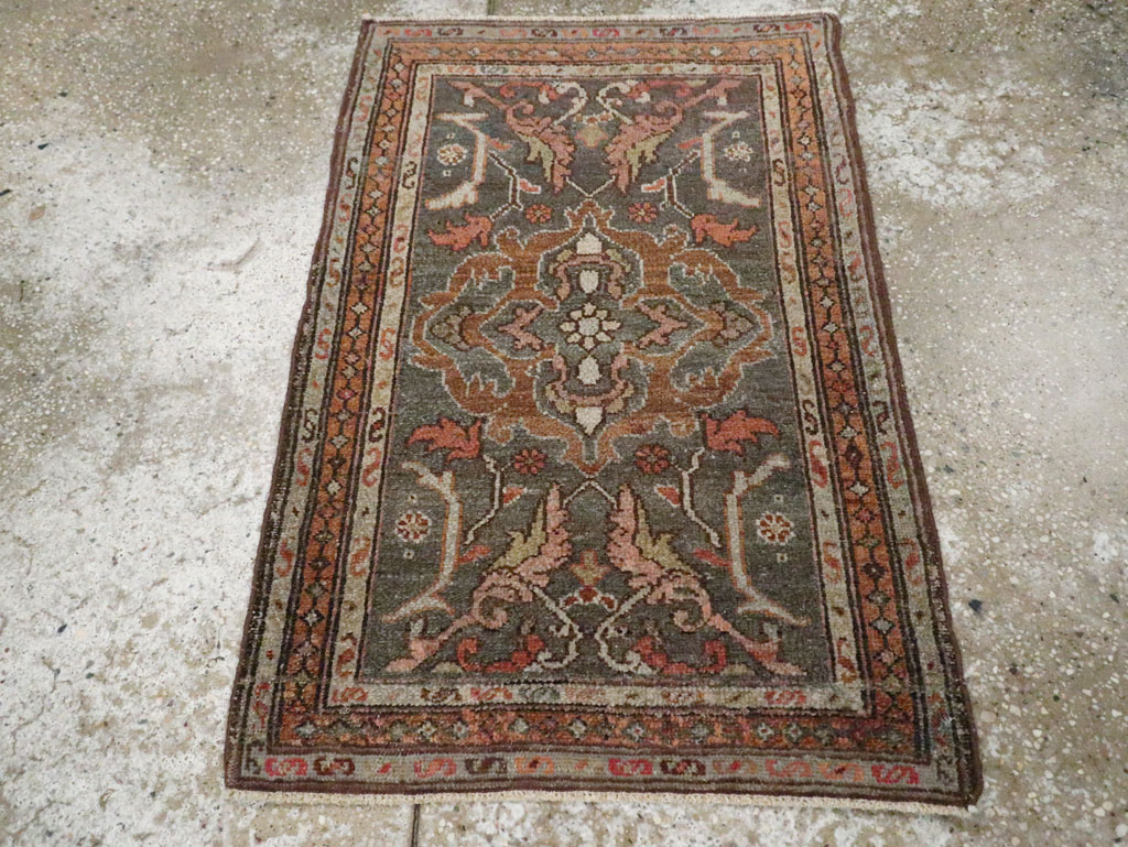 Vintage Persian Malayer Rug (Pair: 1 of 2), No.21614 - Galerie Shabab