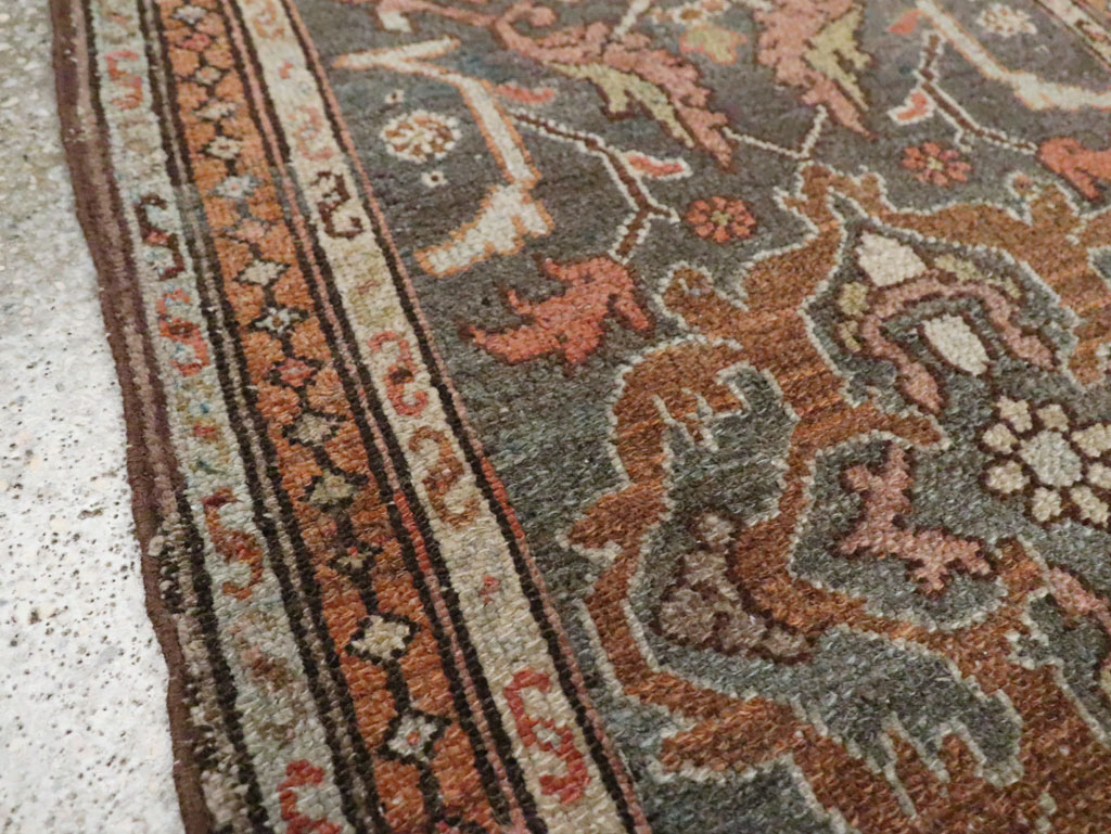 Vintage Persian Malayer Rug (Pair: 1 of 2), No.21614 - Galerie Shabab