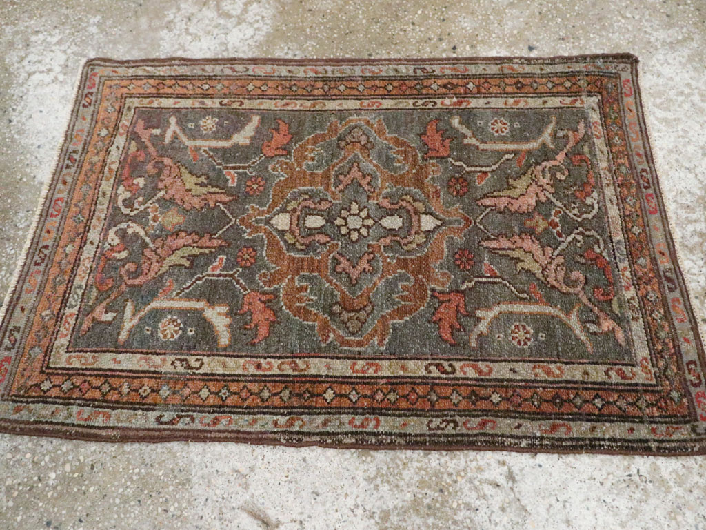 Vintage Persian Malayer Rug (Pair: 1 of 2), No.21614 - Galerie Shabab