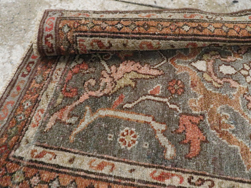 Vintage Persian Malayer Rug (Pair: 1 of 2), No.21614 - Galerie Shabab