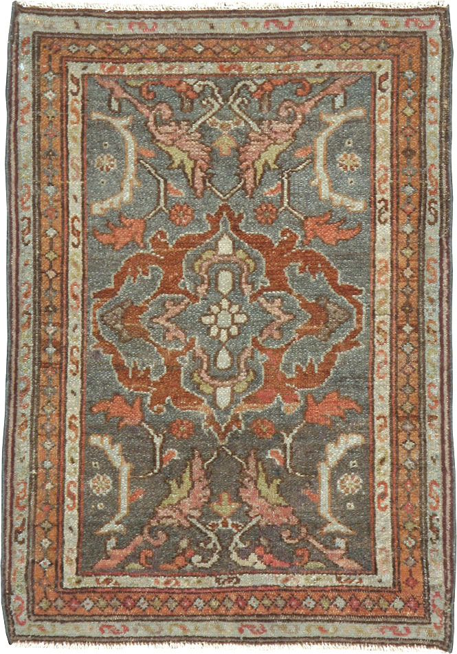 Vintage Persian Malayer Rug (Pair: 2 of 2), No.21615 - Galerie Shabab