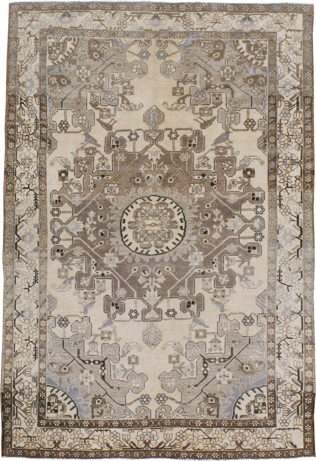 Vintage Persian Malayer Rug, No.21619 - Galerie Shabab